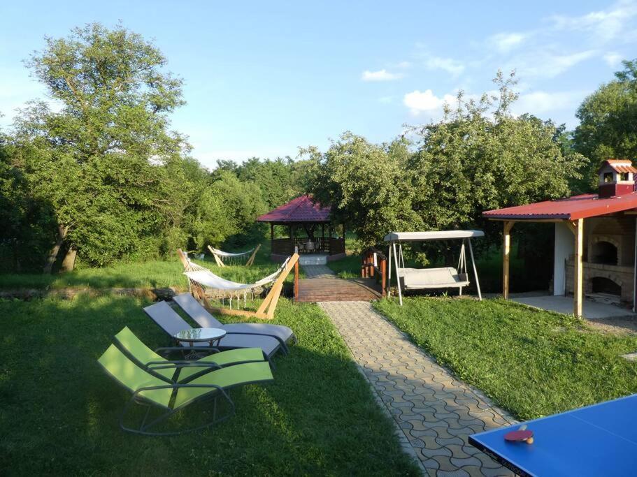 Horace Guesthouse Pool & Hot Tub & Bikes & River Dejani Esterno foto